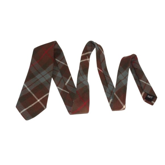 VTG Robert Talbott For Mark Sale Hand Sewn Virigin Wool Necktie 57" x 3' - Picture 2 of 4